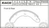 ISUZU 5871001980 Brake Shoe Set